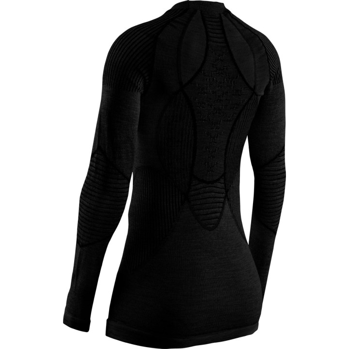 Koszulka damska X-Bionic APANI 4.0 MERINO Black | Sklep Narty Warszawa