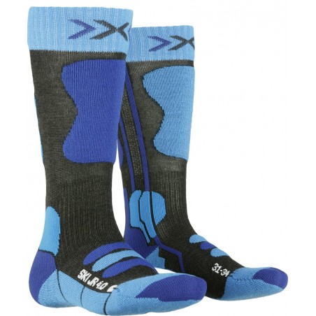 Skarpety junior X-Socks SKI 4.0 Blue | Sklep Narty Warszawa