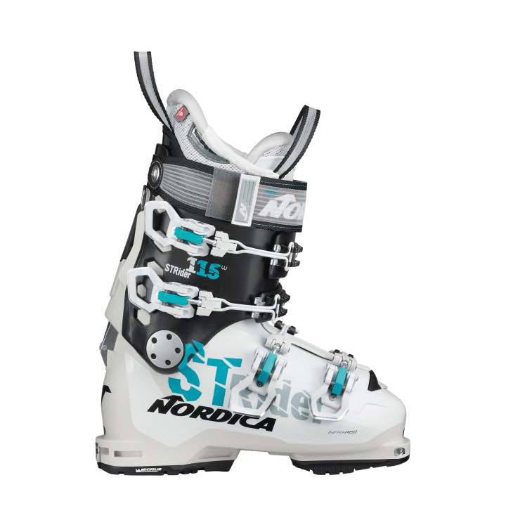 Buty narciarskie NORDICA Strider 115 W White Black Light Blue 2021 | Sklep Narty Warszawa