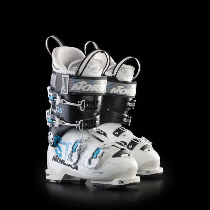 Buty narciarskie NORDICA Strider 115 W White Black Light Blue 2021 | Sklep Narty Warszawa