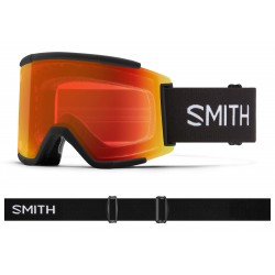 Gogle SMITH SQUAD XL Black ChromaPop Everyday Red Mirror | SKLEP NARTY WARSZAWA