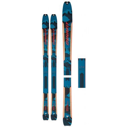 Narty skitour DYNAFIT Seven Summits blue/red 2022