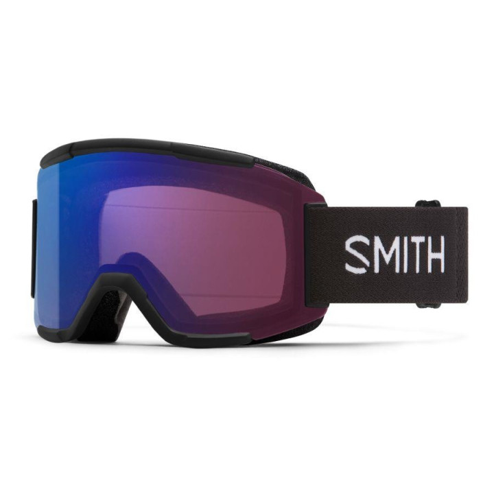 Gogle SMITH SQUAD BLACK 2021 ChromaPOP Photochromic Rose Flash,S1/S2
