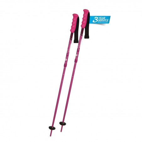 Kije narciarskie KOMPERDELL Smash Series Pink 80-105 cm