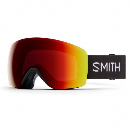 Gogle SMITH SQUAD Black 2023 ChromaPOP Photochromic Red Mirror, S2/S3