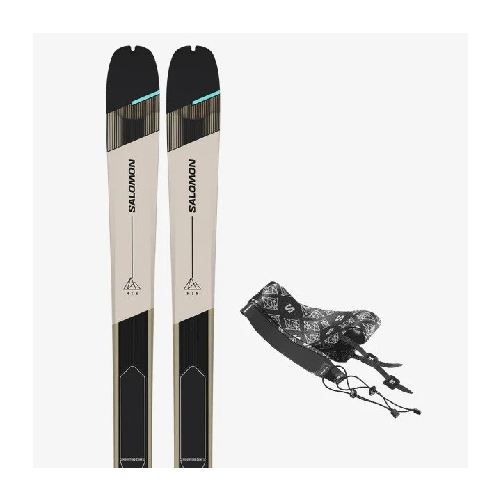 Narty SALOMON MTN 86 W CARBON +  Foki SALOMON  2023