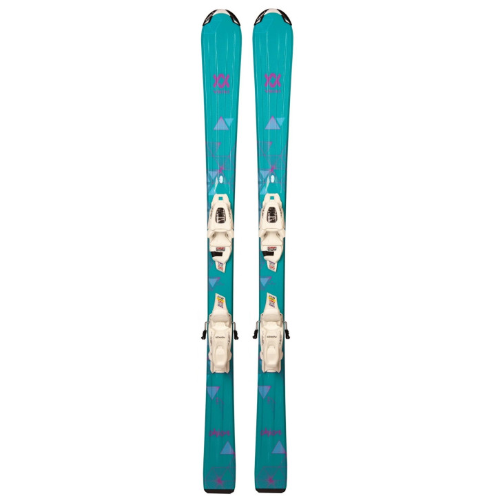 Narty VOLKL CHICA BLUE PINK+ FDT 7.0 vMotion Jr Black