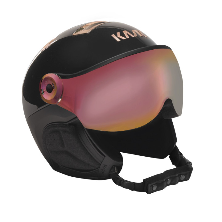 Kask narciarski KASK Chrome Visor Black/Pink Gold