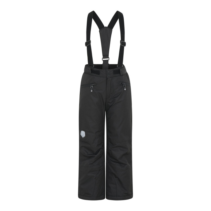 Spodnie narciarskie junior COLOR KIDS Ski pants w. pockets black 2023