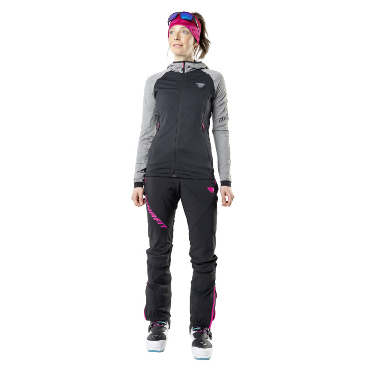Bluza skitour DYNAFIT Speed Polartec® Hooded Jacket W Marine Blue Beet Red 2023