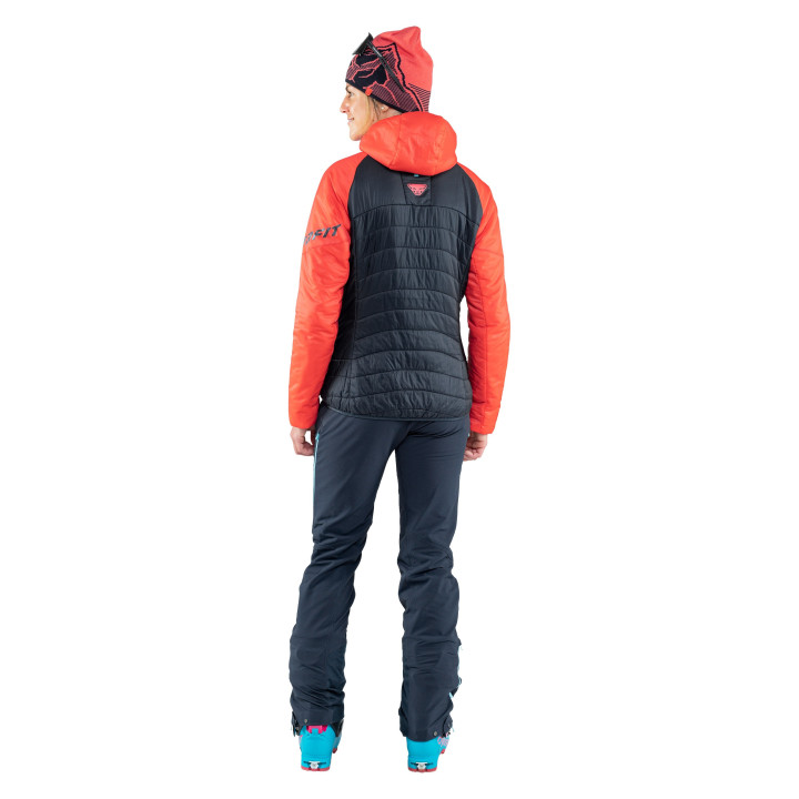 Kurtka skitour DYNAFIT Radical PrimaLoft® Hooded Jkt W Hot Coral