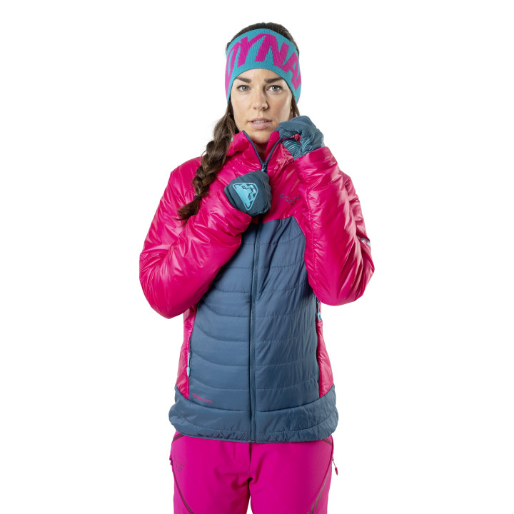 Kurtka skitour DYNAFIT Radical PrimaLoft® Hooded Jkt W Hot Coral