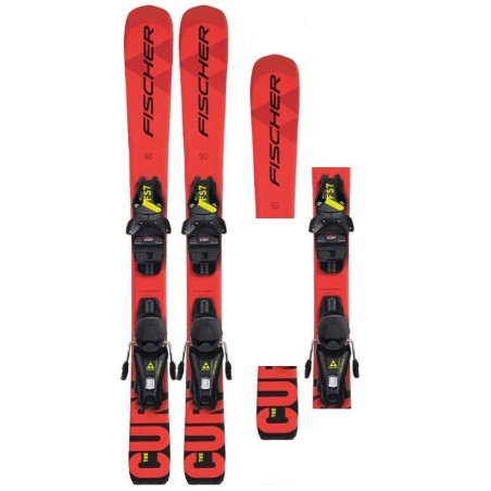 Narty FISCHER THE CURV JRS  + FJ4 CA JRS 2023