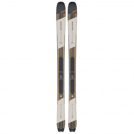 Narty SALOMON MTN 91 CARBON +  Foki SALOMON  2024