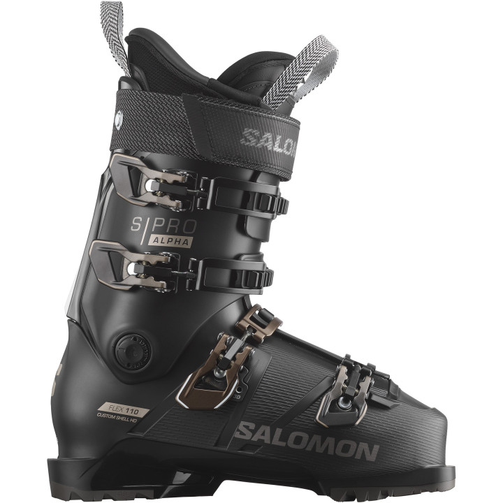 Buty narciarskie SALOMON S/PRO Alpha 110 GW Black/Titanium Metal 2024