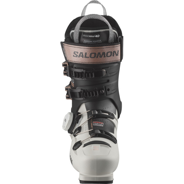 Buty narciarskie SALOMON S/PRO SUPRA BOA Metal 105W GW Gray Aurora/Black/Pink Gold 2024