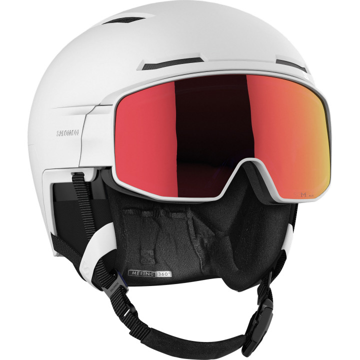 KASK NARCIARSKI SALOMON DRIVER PRIME SIGMA PHOTO MIPS White 2027