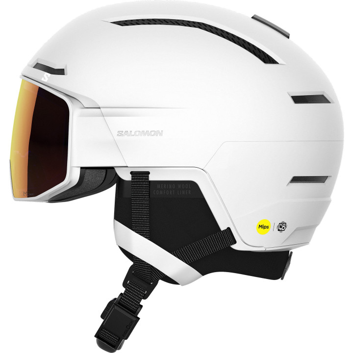 KASK NARCIARSKI SALOMON DRIVER PRIME SIGMA PHOTO MIPS White 2027