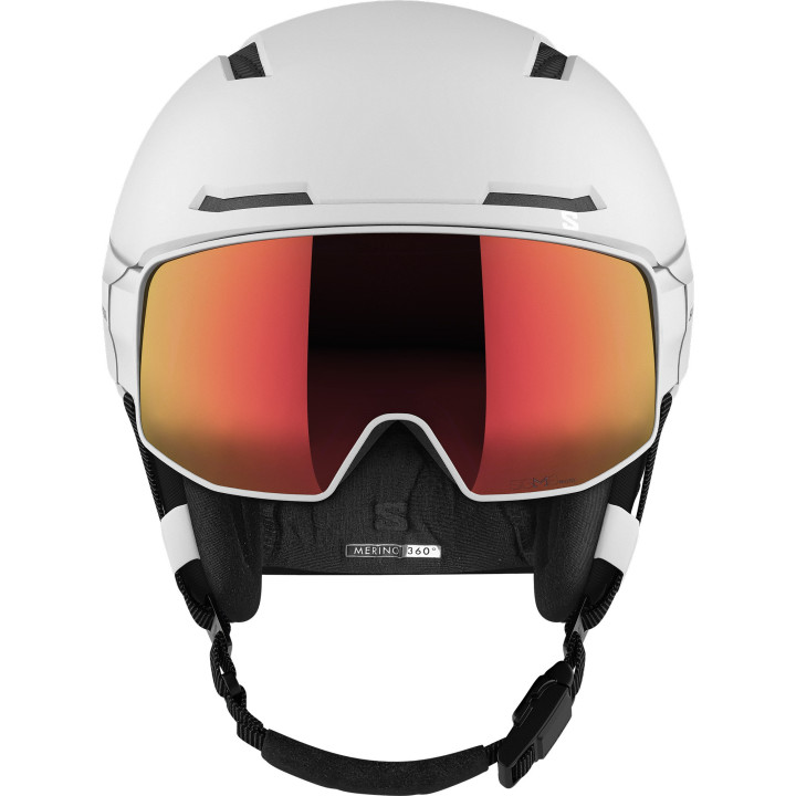 KASK NARCIARSKI SALOMON DRIVER PRIME SIGMA PHOTO MIPS White 2027