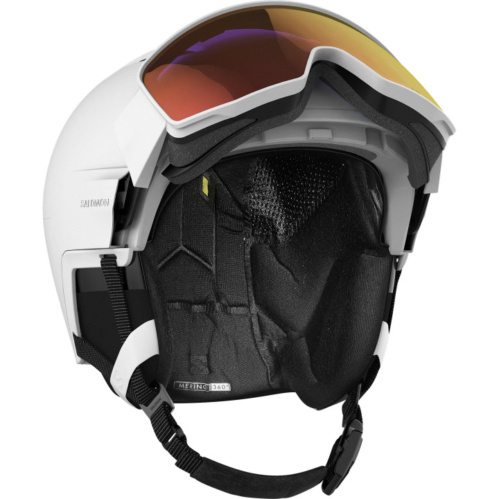 KASK NARCIARSKI SALOMON DRIVER PRIME SIGMA PHOTO MIPS White 2027