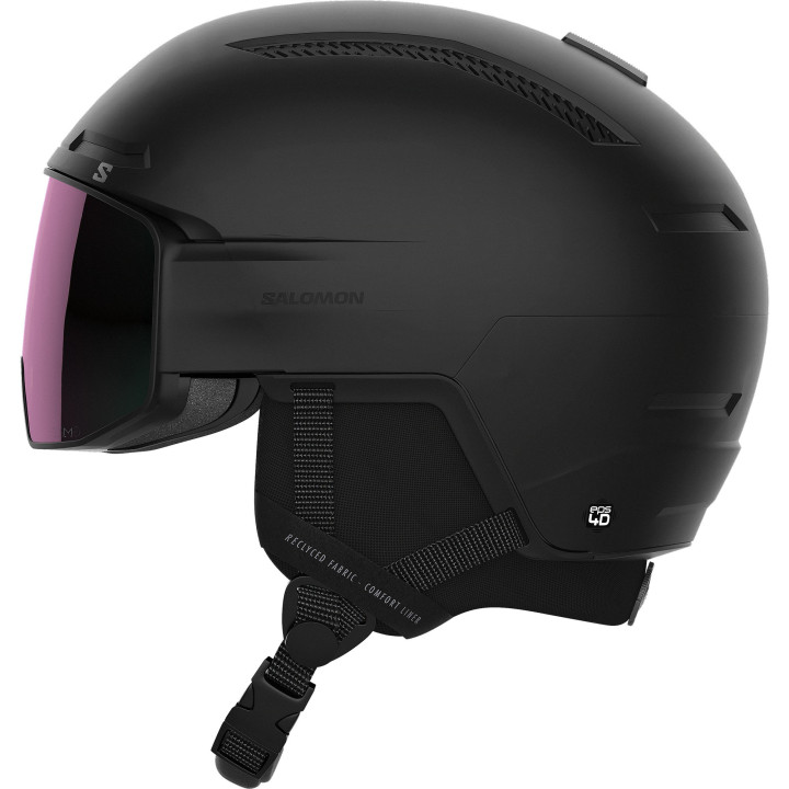 KASK NARCIARSKI SALOMON DRIVER PRO SIGMA Black 2027