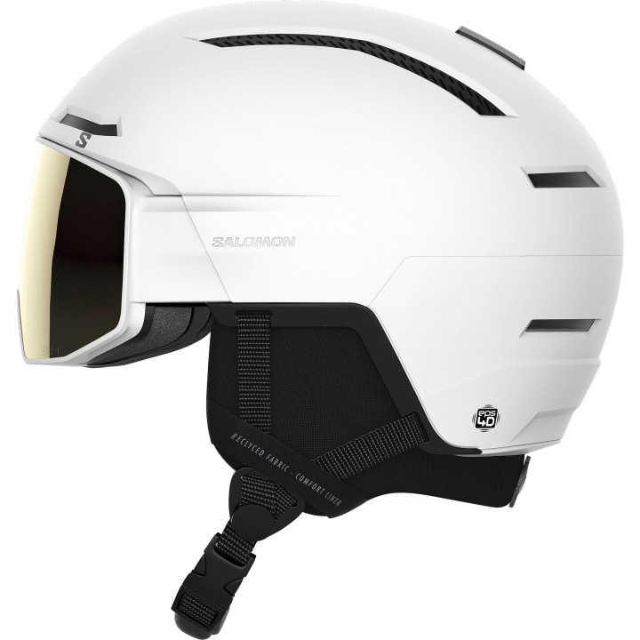 KASK NARCIARSKI SALOMON DRIVER PRO SIGMA White 2027