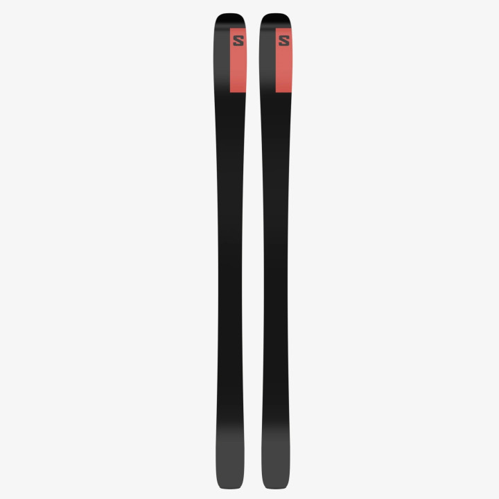 Narty SALOMON STANCE 90 BLK CORAL MIC - BEZ WIĄZAŃ - 2024