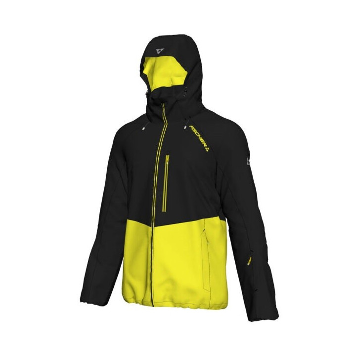 Kurtka narciarska FISCHER Eisjoch JR Evening Yellow