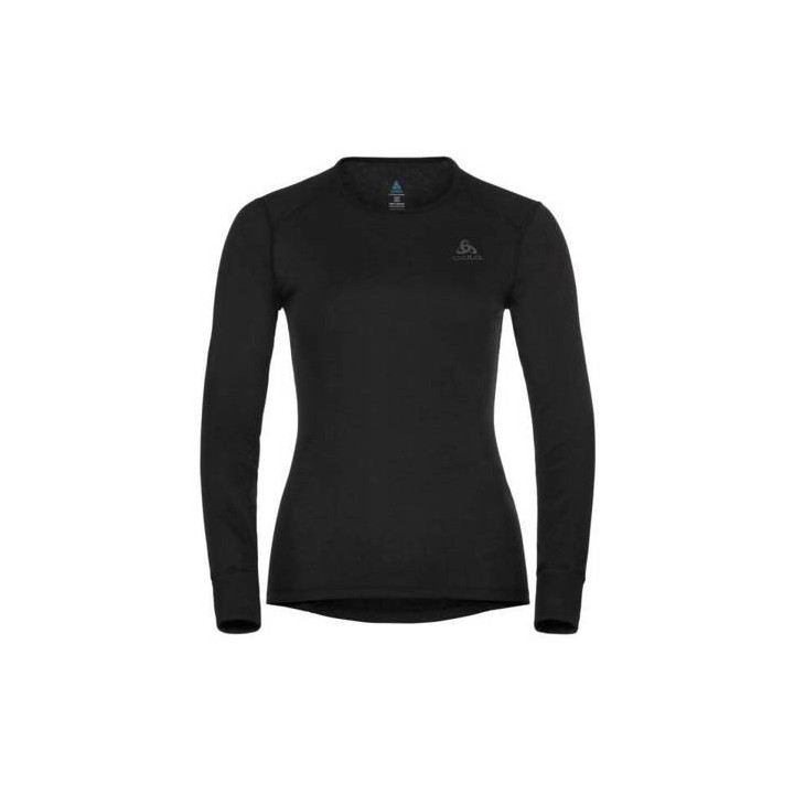 Koszulka damska Odlo BL TOP crew neck l/s ACTIVE WARM ECO Black