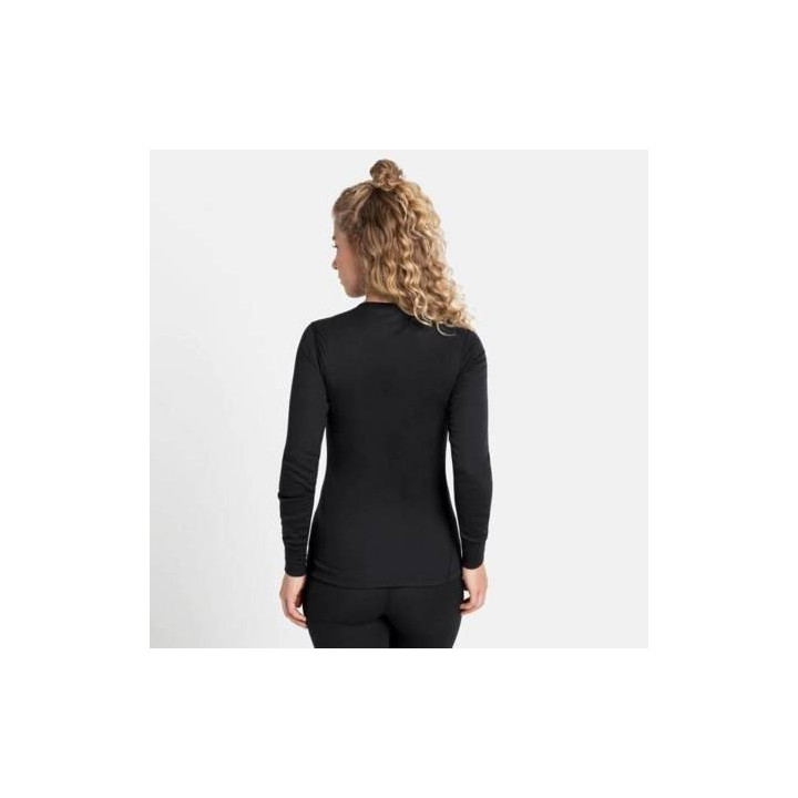 Koszulka damska Odlo BL TOP crew neck l/s ACTIVE WARM ECO Black