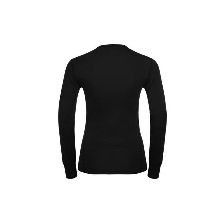 Koszulka damska Odlo BL TOP crew neck l/s ACTIVE WARM ECO Black