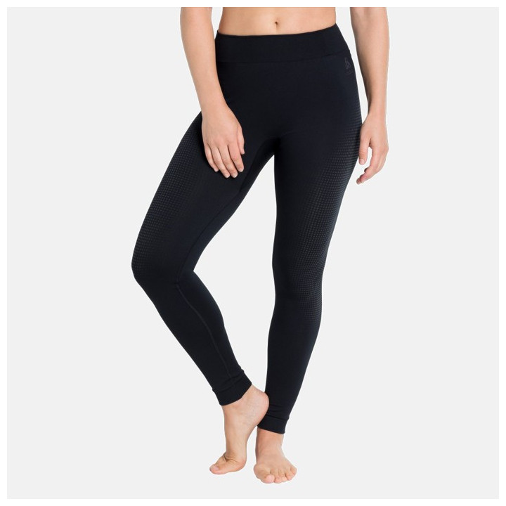 Legginsy damskie Odlo BL BOTTOM long PERFORMANCE WARM ECO Black