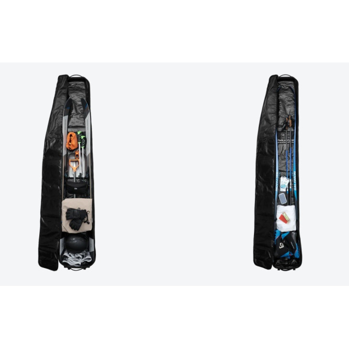 Pokrowiec na narty Db Snow Roller 70L Black Out