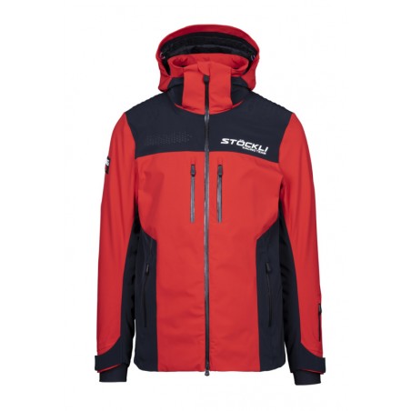 Kurtka Stöckli  Skijacket WRT red-black