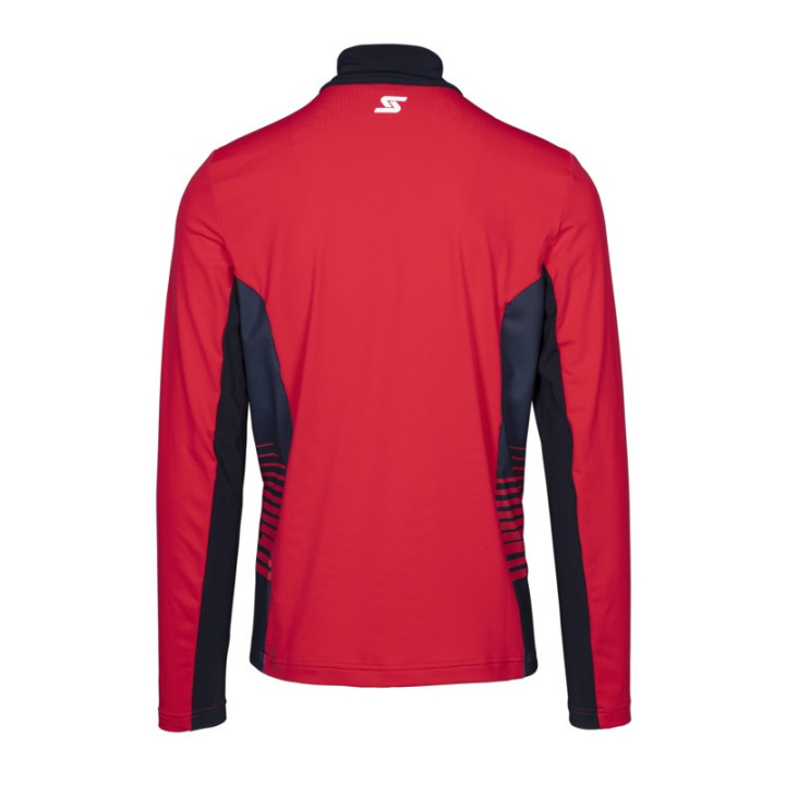 Longsleeve Stöckli Functional shirt WRT red-black