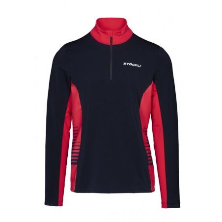 Longsleeve Stöckli Functional shirt black-red