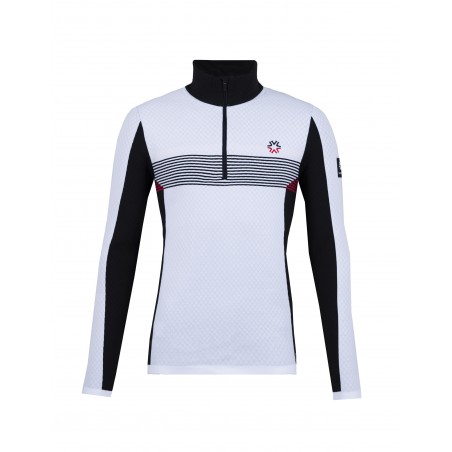 Bluza NEWLAND Jupiter T-Neck Black/White