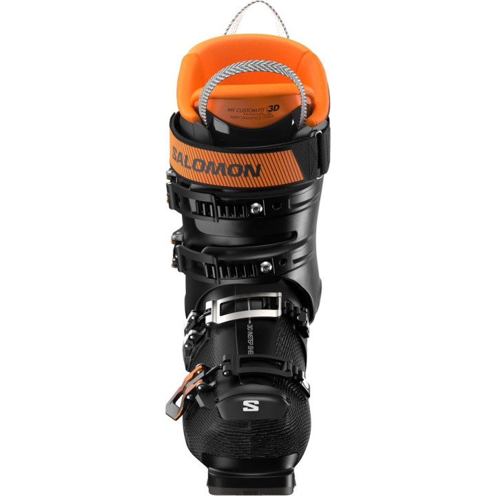Buty narciarskie SALOMON S/PRO Alpha 100 Black/Dark Grey Met./Orange Tiger 2025