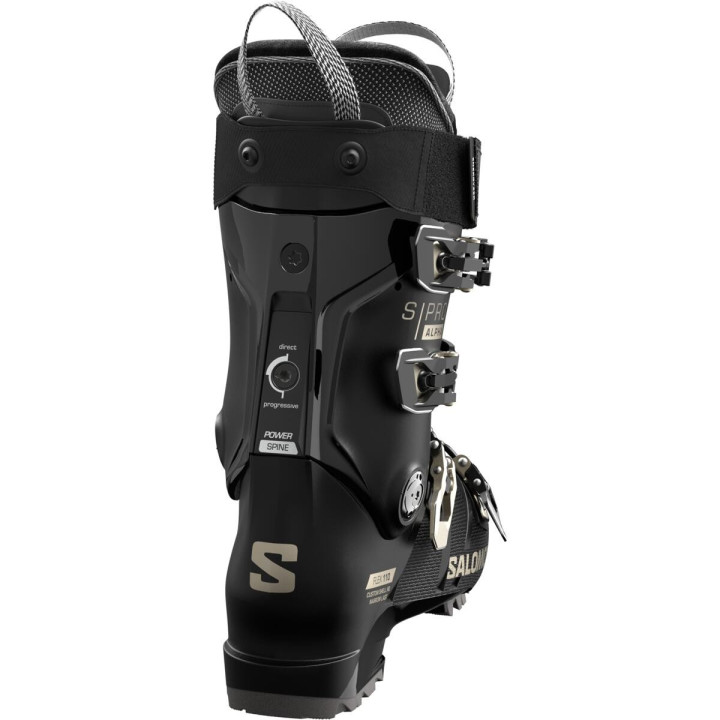 Buty narciarskie SALOMON S/PRO ALPHA 110 W GW Black/Light Bronze Met./Black 2026