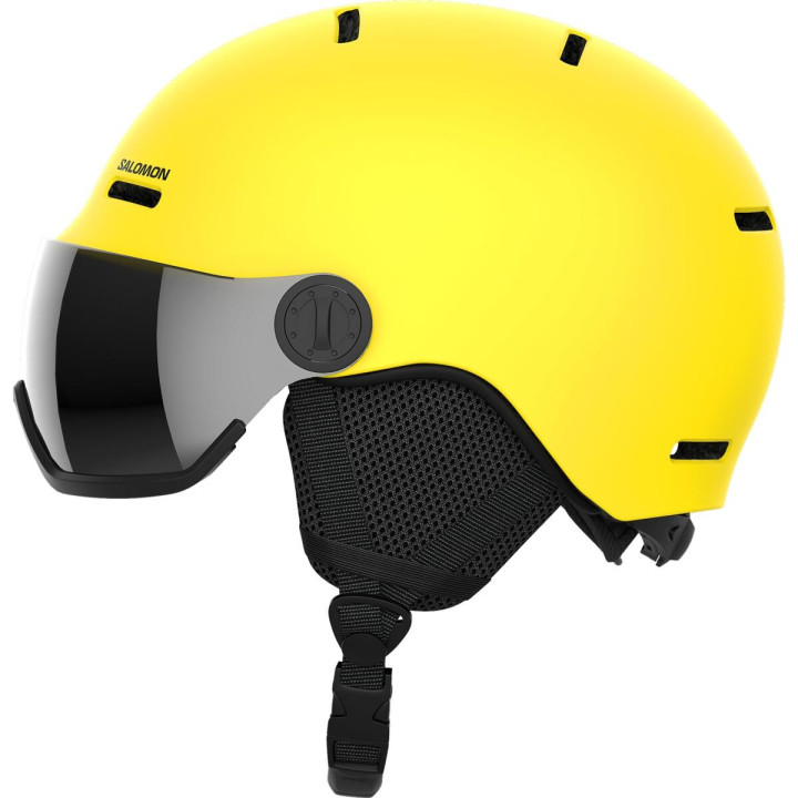 KASK NARCIARSKI SALOMON ORKA VISOR Vibrant Yellow 2027