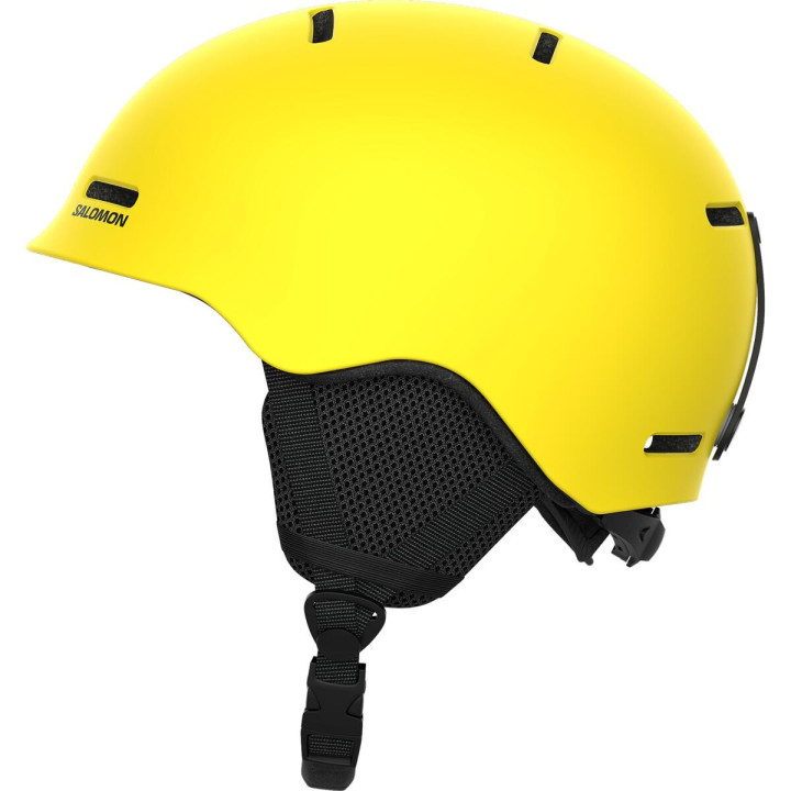 Kask narciarski Salomon ORKA Jr Vibrant Yellow 2026