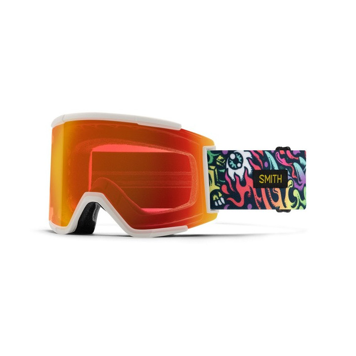 Gogle SMITH SQUAD XL Artist Series Tall Boy Everyday Red Mirror S2 2025