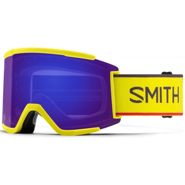 Gogle SMITH SQUAD XL high voltage ChromaPOP Everyday Violet Mirror,S2