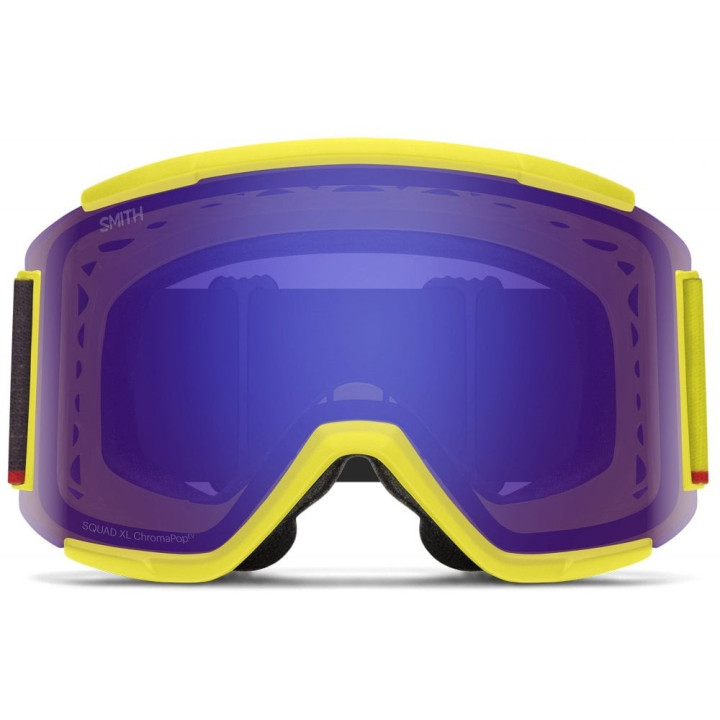 Gogle SMITH SQUAD XL high voltage ChromaPOP Everyday Violet Mirror,S2