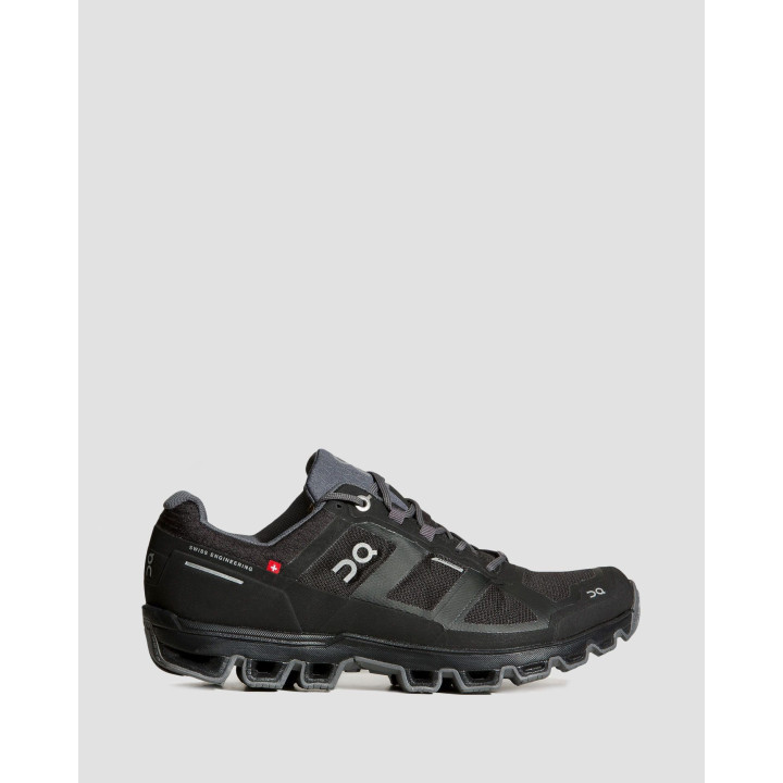 Buty biegowe damskie On Running Cloudventure Waterproof W Black Graphite