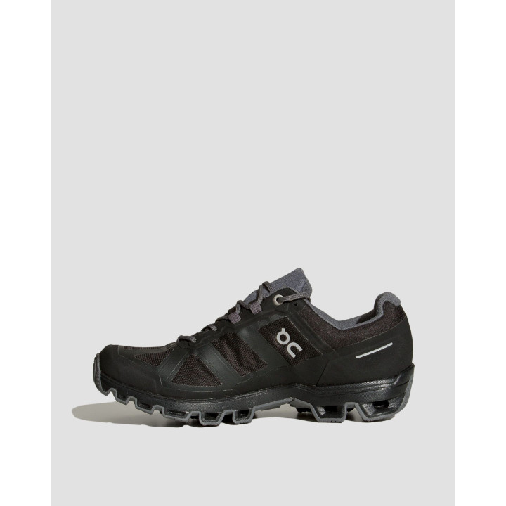 Buty biegowe damskie On Running Cloudventure Waterproof W Black Graphite