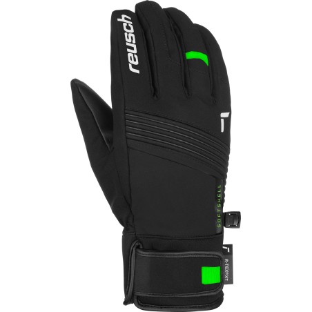 Rękawice REUSCH Louis R-TEX® XT black/green gecko