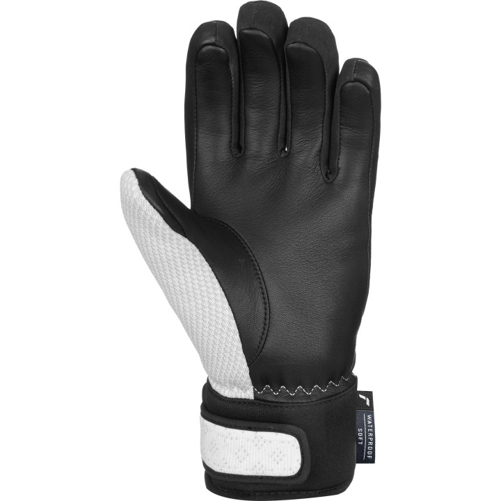 Rękawice Reusch Reusch Re:Knit Elisabeth R-TEX® XT white / black