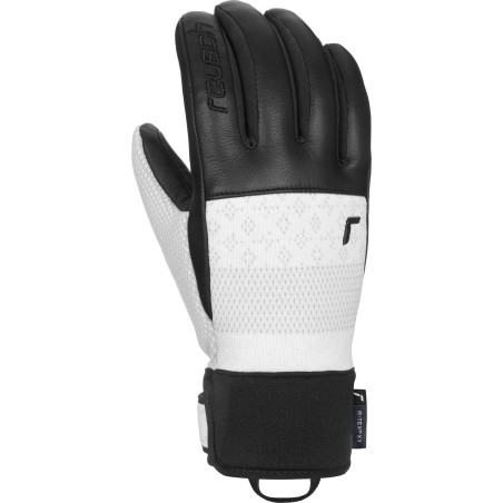 Rękawice Reusch Reusch Re:Knit Elisabeth R-TEX® XT white / black