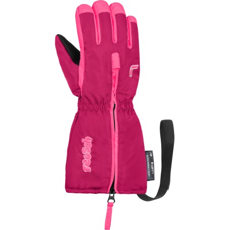 Rękawice dziecięce REUSCH Tom fuchsia purple/knockout pink